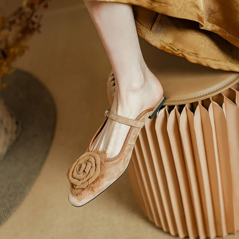 Rosabelle Leather Flats