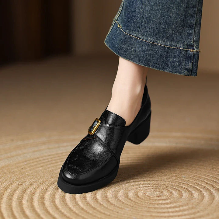 Bellamy Buckle Heels