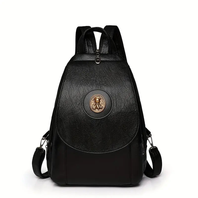 Mira Adjustable Vintage Denim Backpack