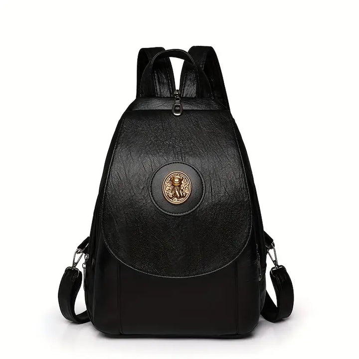 Mira Adjustable Vintage Denim Backpack