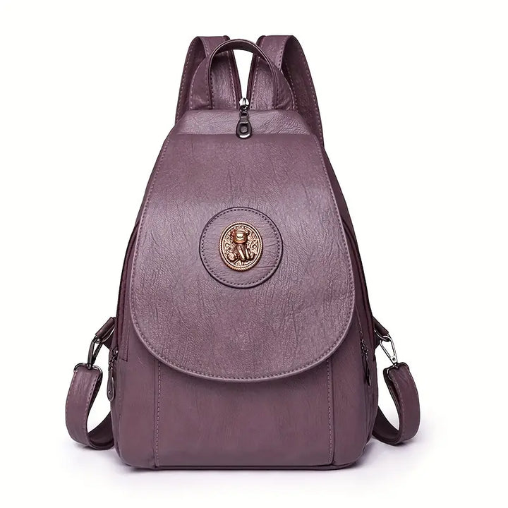 Mira Adjustable Vintage Denim Backpack