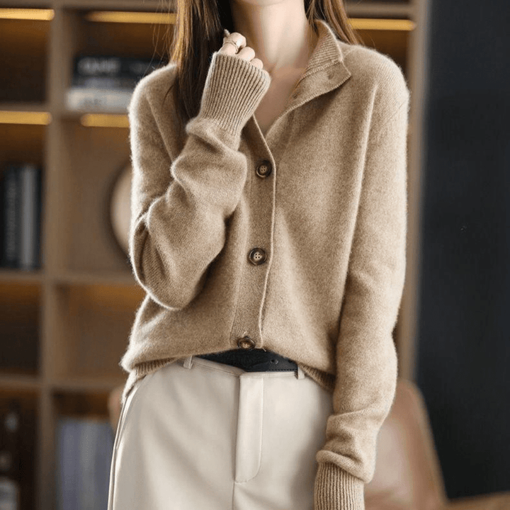 Anny | Elegant Luxe Buttoned Cardigan