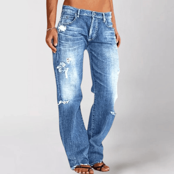 Eveline - Relaxed Fit Wide-Leg Jeans