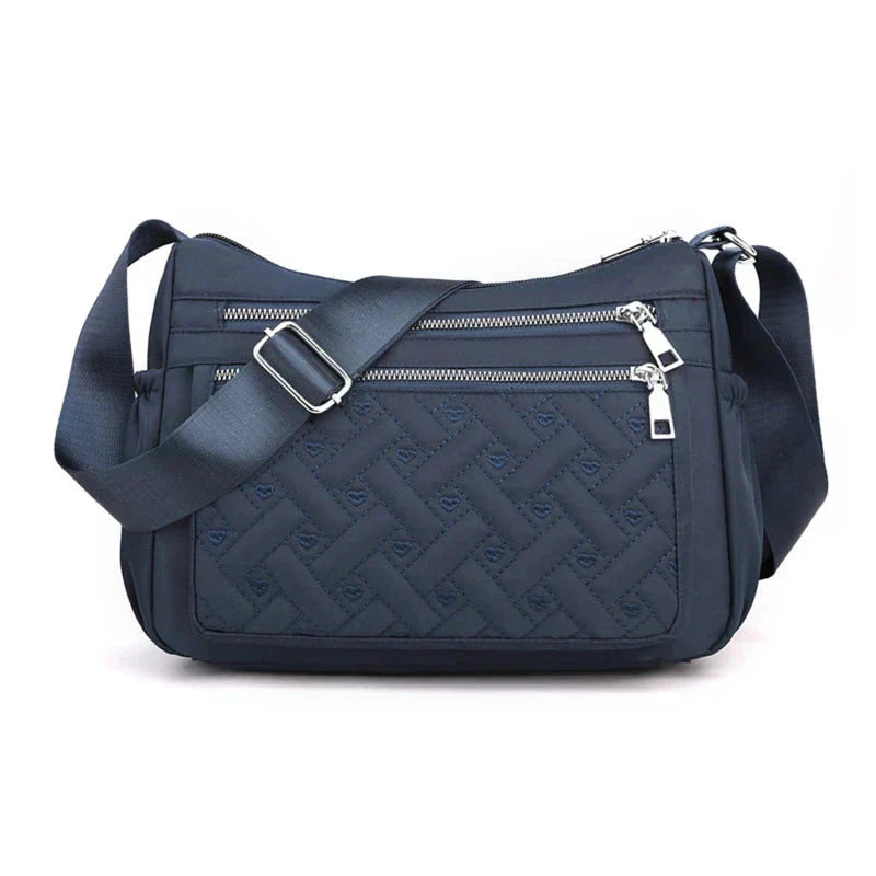Noora™ | Nylon crossbody bag with messenger style