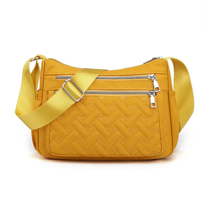 Noora™ | Nylon crossbody bag with messenger style