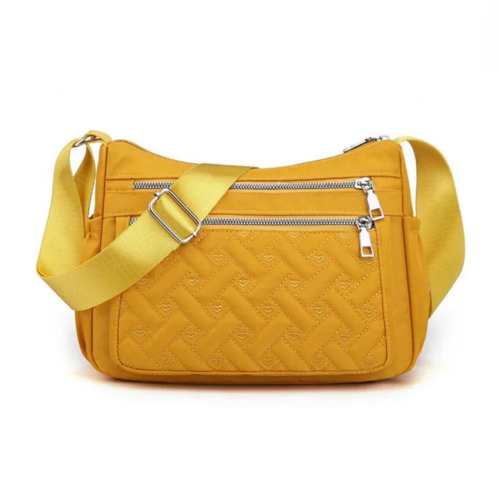 Noora™ | Nylon crossbody bag with messenger style