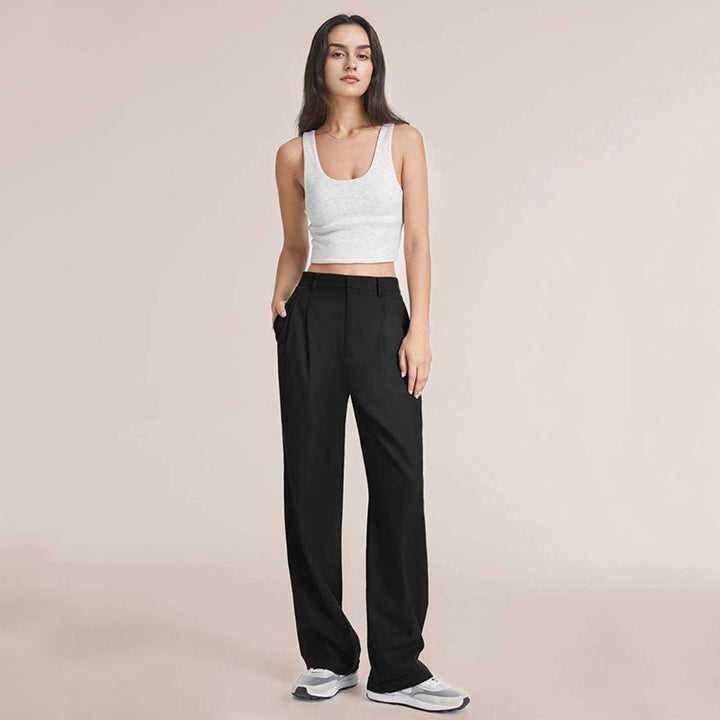 Liselot - Women's Loose Fit Wide Leg Trousers