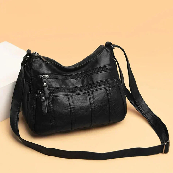 Noora™ | Soft Leather Crossbody Bag