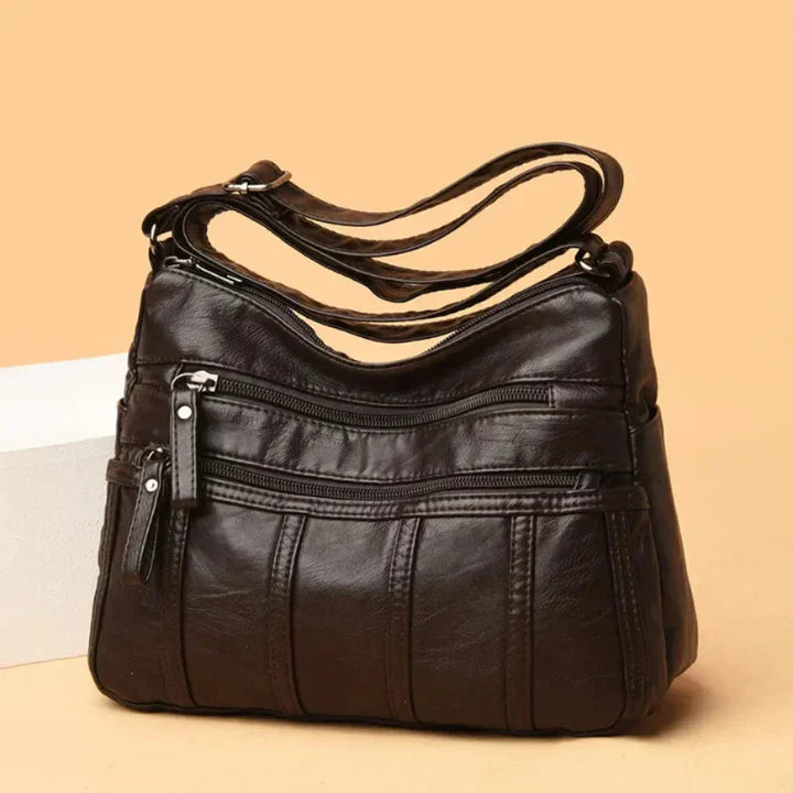 Noora™ | Soft Leather Crossbody Bag