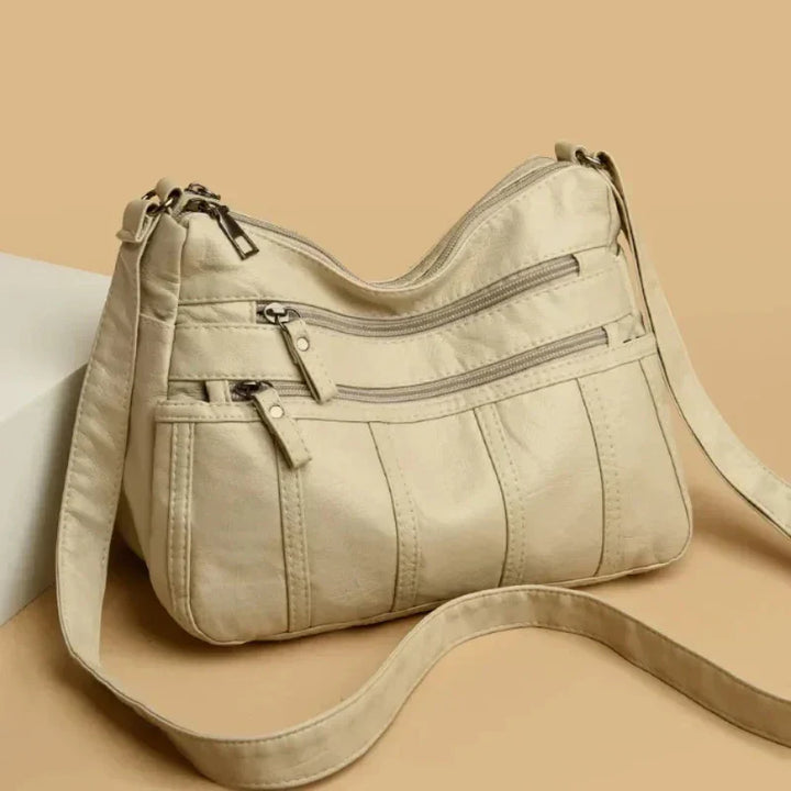 Noora™ | Soft Leather Crossbody Bag