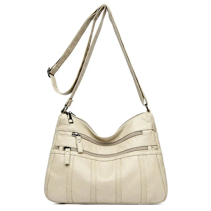 Noora™ | Soft Leather Crossbody Bag
