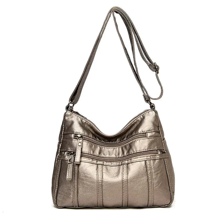 Noora™ | Soft Leather Crossbody Bag