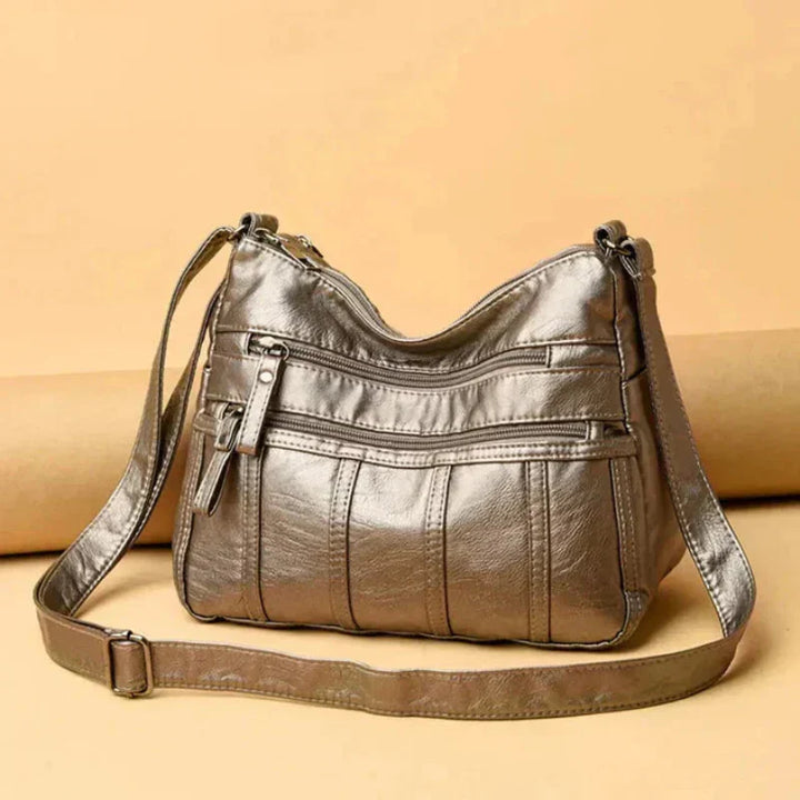 Noora™ | Soft Leather Crossbody Bag