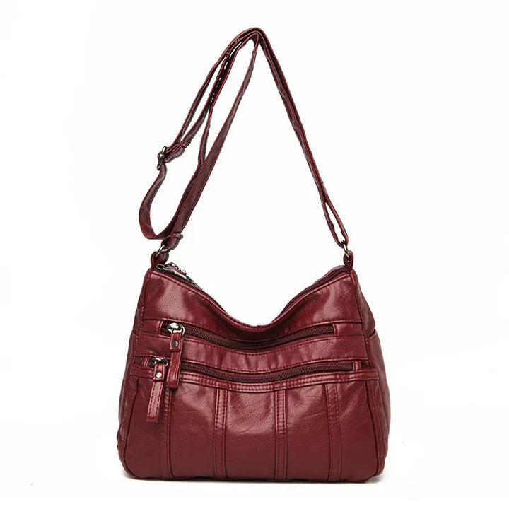 Noora™ | Soft Leather Crossbody Bag