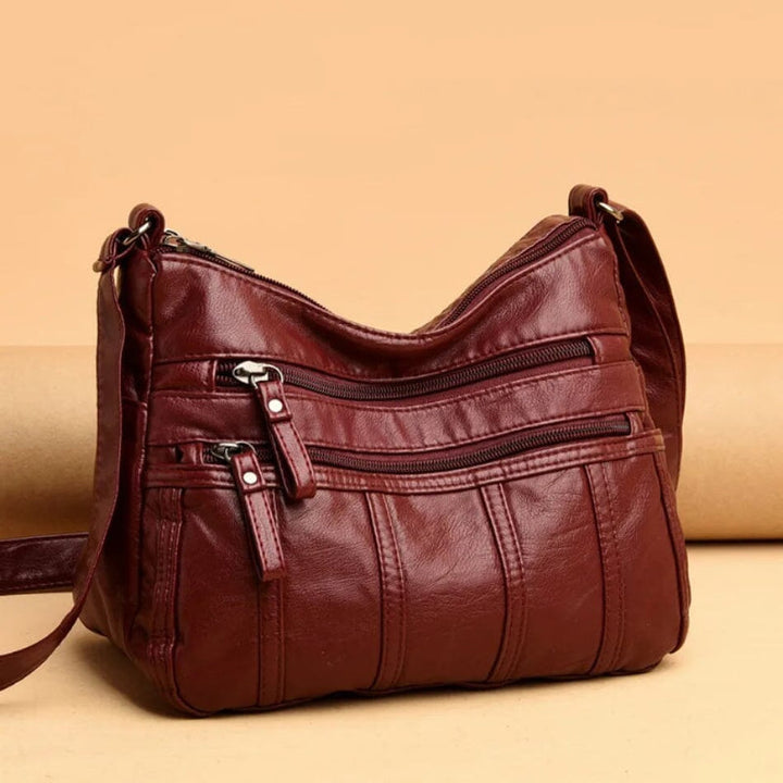 Noora™ | Soft Leather Crossbody Bag