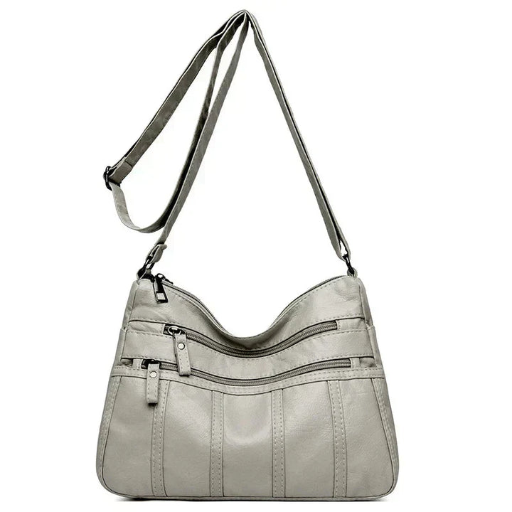 Noora™ | Soft Leather Crossbody Bag