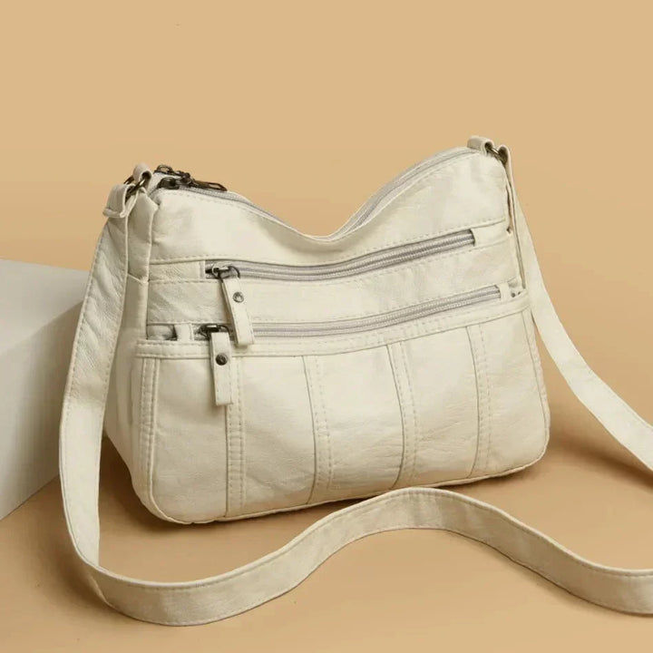 Noora™ | Soft Leather Crossbody Bag