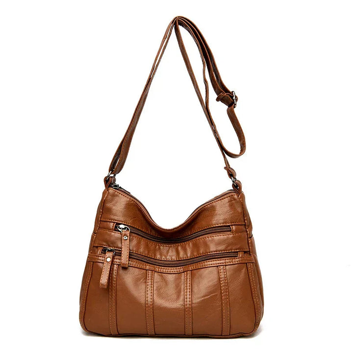 Noora™ | Soft Leather Crossbody Bag