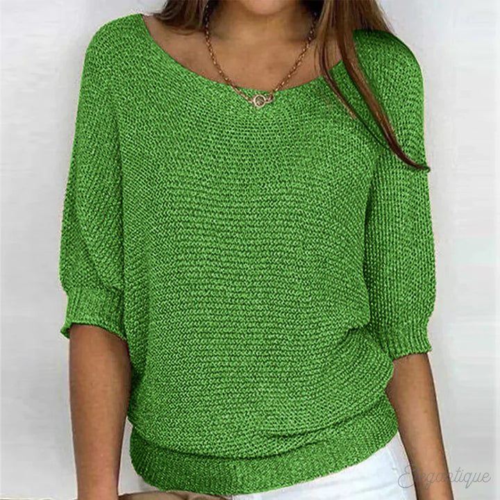 Luigia - Elegant Knit Sweater
