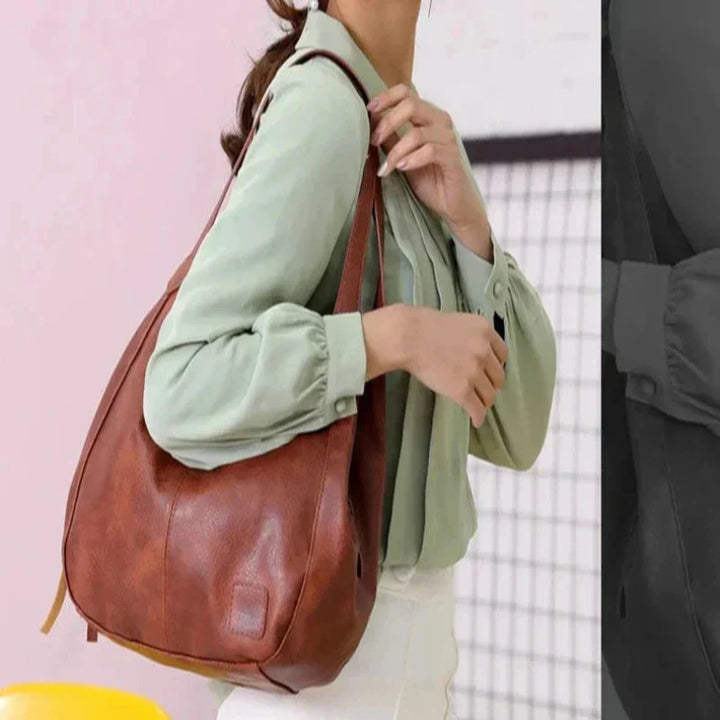 Noora™ | Leather Bag in Leather