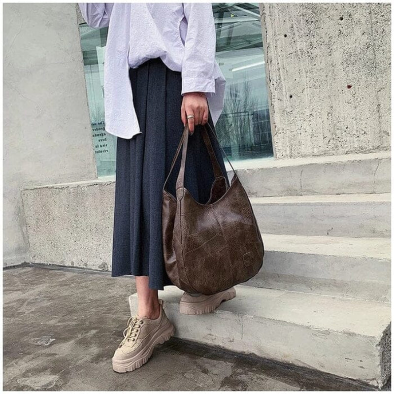 Noora™ | Leather Bag in Leather